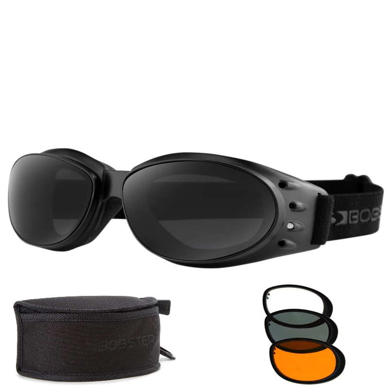 Gafas moto Bobster protección Cruiser 3